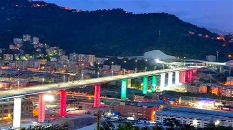 Video Diretta Cerimonia Inaugurazione Nuovo Ponte Genova San Giorgio