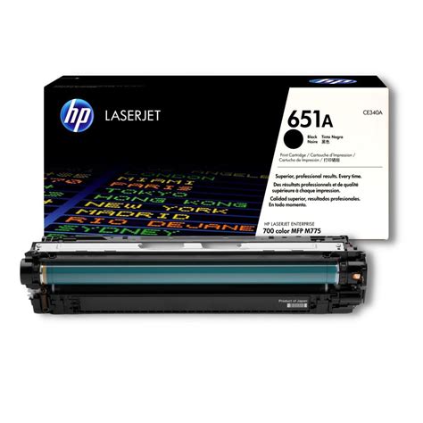 Toner HP CE340A (651A) Negro LaserJet Enterprise 700 Color mfp M775 ...