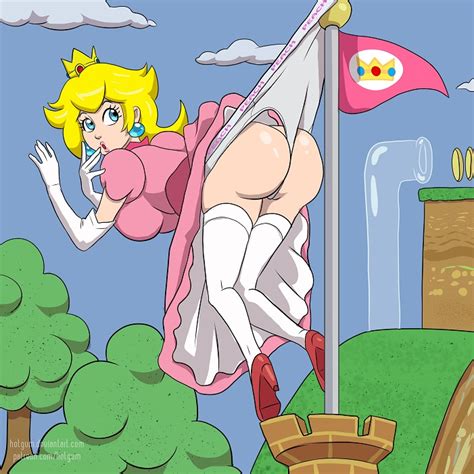 Peachy Wedgie By Hotgum Hentai Foundry