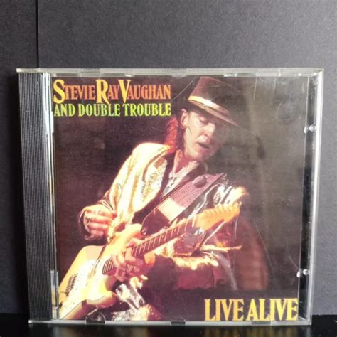 Stevie Ray Vaughan And Double Trouble Cd Live Alive New Sealed Eur