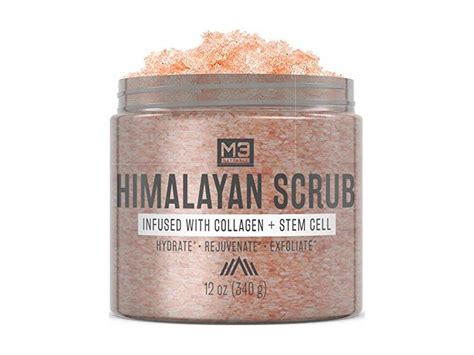 M3 Naturals Himalayan Scrub Infused With Collagenstem Cell 12 Oz340