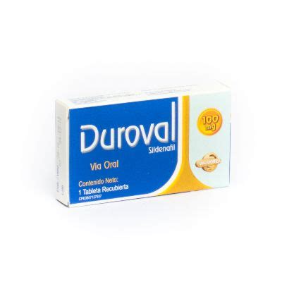 DUROVAL TAB REC 100 MG X 1 CristalMed