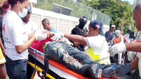 Otro Accidente En Barahona Deja Dos Motoristas Heridos Youtube