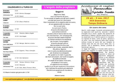 Pdf Calendario Liturgico Langolo Della Preghiera Seguirti Ti Amo