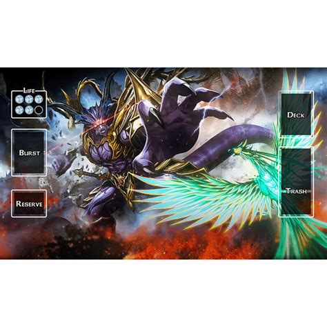 Battle Spirits Saga TCG False Gods Playmat With Zones Etsy