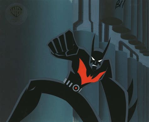 Batman Beyond Original Production Cel: Batman – Clampett Studio