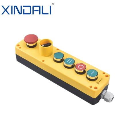 Xdl721 Jb639p 6 Holes Push Button Pendant Station Push Button Box