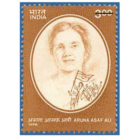 1998 Aruna Asaf Ali Freedom Fighter And Politician 1v Stamp Phila Art