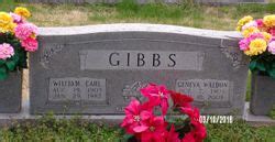 William Carl Gibbs Sr 1905 1987 Mémorial Find a Grave