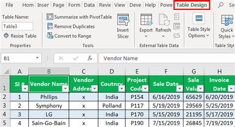 Excel Database Template How To Create Sales And Customers Database