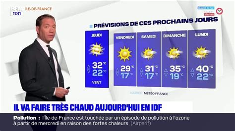 M T O Paris Ile De France Du Juillet Il Va Faire Tr S Chaud Cet