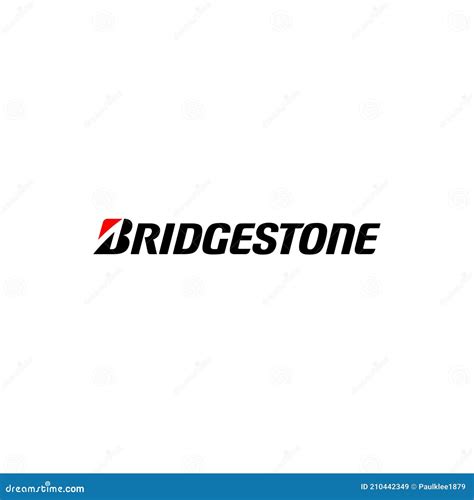 Bridgestone Logo Editorial Illustrative on White Background Editorial Stock Image - Illustration ...