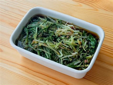 【野菜ひとつ】水菜の煮びたし 週末の作り置きレシピ