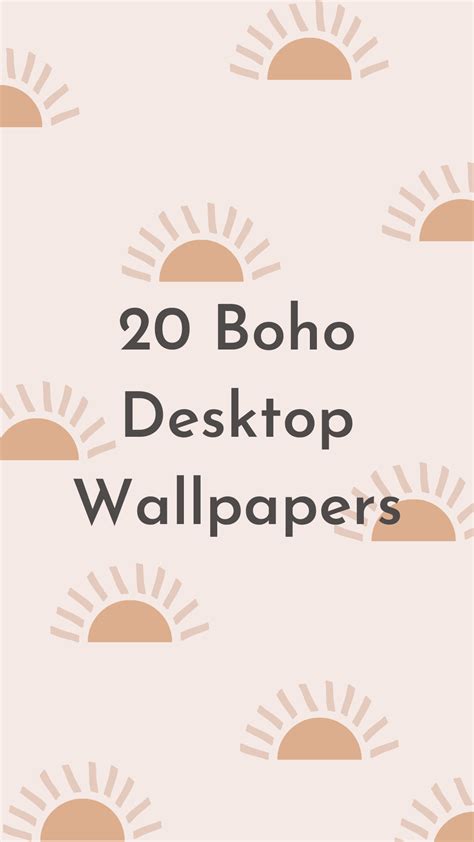 20 Boho Desktop Wallpapers, Pink Digital Wallpapers, Digital Laptop ...