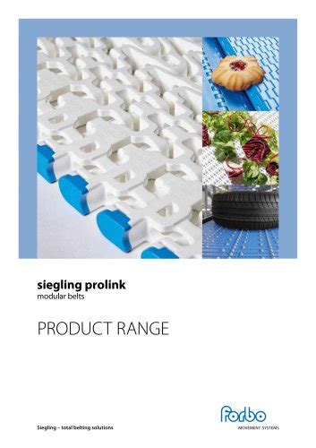 Modular Belts Forbo Siegling GmbH PDF Catalogs Technical