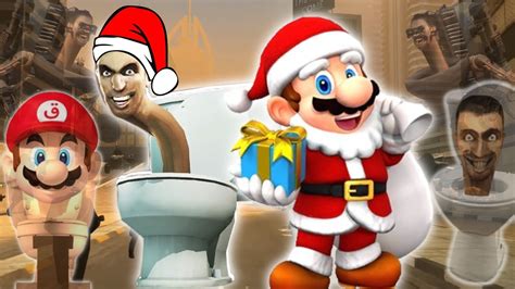 2024 Version The Singing Skibidi Toilet And Mario Jingle Bells