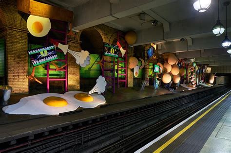 Gloucester Road Station Has A Cracking New Art Installation