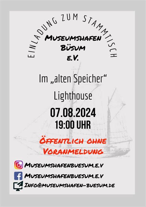 Der Verein Museumshafen Buesum