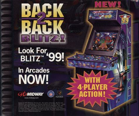 Nfl Blitz 1997 Box Cover Art Mobygames