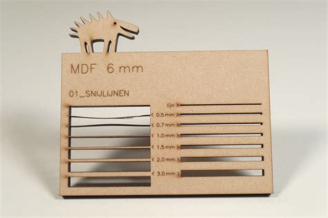 MDF - 6 mm - Laserbeest Delft - eenvoudig & snel geleverd