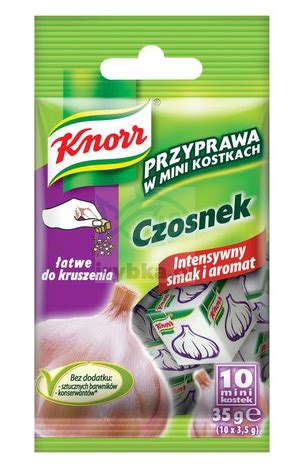 Czosnek W Mini Kostkach Knorr Niska Cena Sklep Rybny Irybka Pl