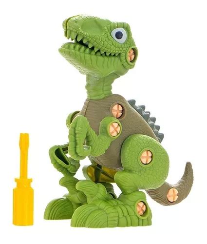 Brinquedo Dinossauro Monta E Desmonta Educativo Didático MercadoLivre