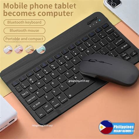 Ready Stock Inch Wireless Bluetooth Keyboard Wireless Mouse Set