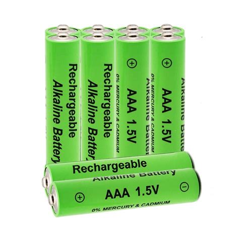 ถานอลคาไลนชนดชารจได AAA 3000mah 1 5V Alkaline rechargeable