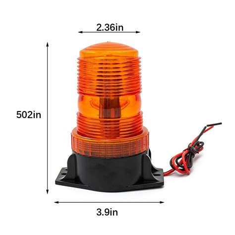 Easy Install Led Strobe Beacon Light For Pickers Forklifts And