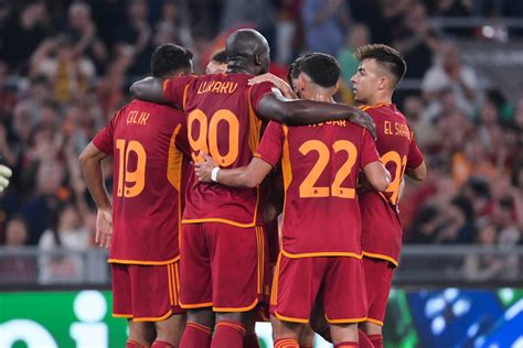 Roma Servette 4 0 Lukaku Pellegrini Belotti X2 Giallorossi A