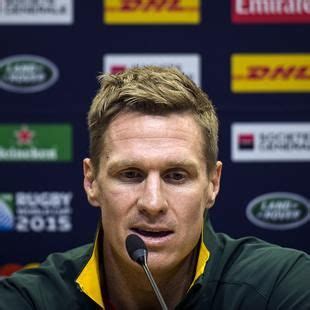 Rugby Jean De Villiers Afrique Du Sud A Nous De Rester Dans Les