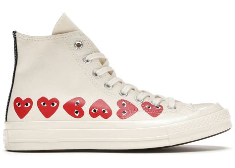 Converse Chuck Taylor All Star 70s Hi Comme Des Garcons Play Multi