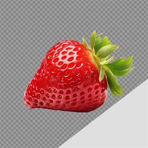 Premium Psd Fresh Strawberry Png Isolated On Transparent Background