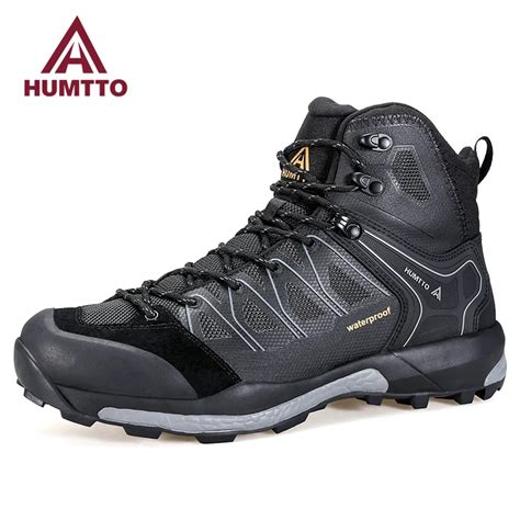 HUMTTO Botines Impermeables Para Hombre Botas De Goma Con Plataforma