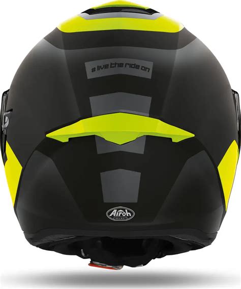 Casco Integrale Airoh ST 501 Dock In Fibra Giallo Opaco