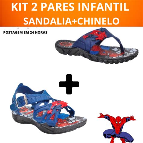 Chinelo E Sandalia Personagens De Herois Homem Aranha Homem De Ferro Hot Wells Ben E