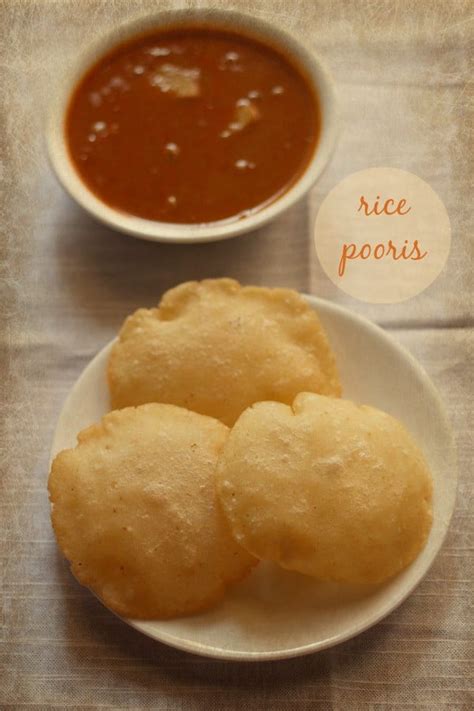 Rice Puri Rice Vada Dassanas Veg Recipes