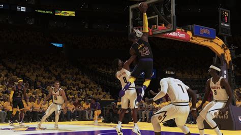 LOS ANGELES LAKERS Vs DENVER NUGGETS FULL GAME 3 NBA 2K24 GAMEPLAY