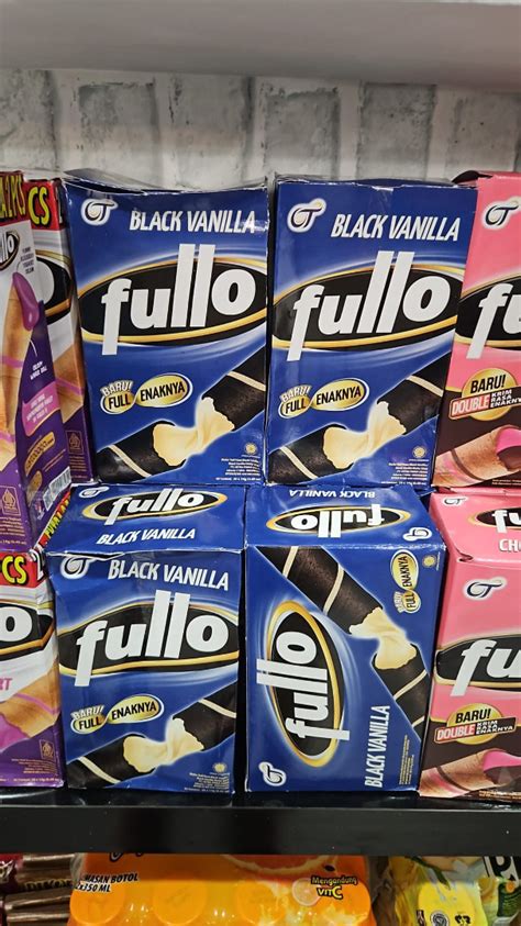 Fullo Black Vanilla Food Drinks Other Food Drinks On Carousell