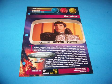 Star Trek The Next Generation Romulans Star Trek Universe 1997 EBay