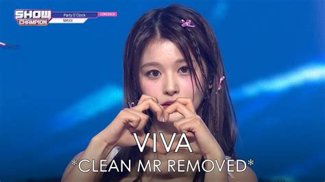 CLEAN MR REMOVED NMIXX 엔믹스 Party O Clock Show Champion 230719 MR