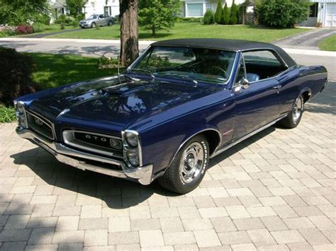 Buy Used 1966 Pontiac Gto 389 Tripower Factory Air Automatic Nightwatch