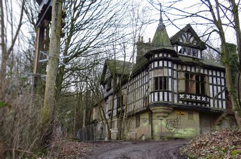 Oakhurst House Ruins Ambergate Derbyshire Jan 2018