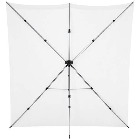 Westcott X-Drop Pro Water-Resistant Backdrop Sweep Kit (High-Key White ...