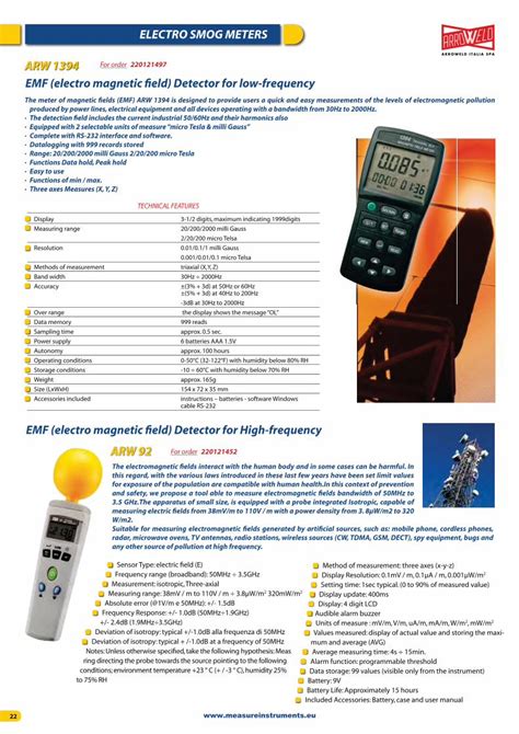 Pdf Electromagnetic Field Meters Dokumen Tips