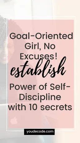 Wondering How To Have Self Discipline Girl Find These Self Discipline