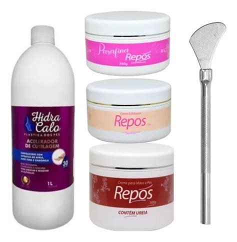 Kit Spa Pes Profissional Completo Amolecedor Hidra Calo Frete Gr Tis