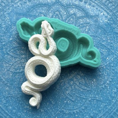 Молд "Змея щитоморник" (M)