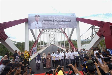 Jembatan Lama Pacongkang Rawan Roboh Pemprov Sulsel Hadirkan Yang Baru