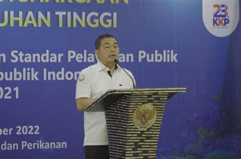 KKP Targetkan Peningkatan Nilai Standart Pelayanan Publik Tahun 2022